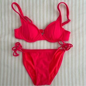Target Xhilaration Neon Pink Bikini Size XSmall
